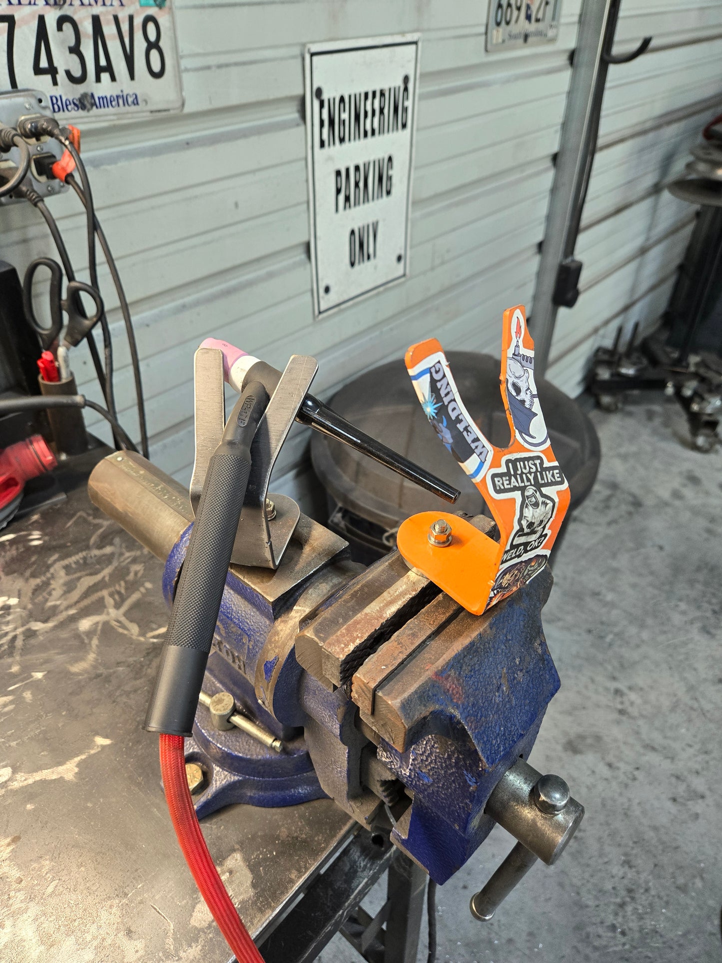Tig Torch and Tool Holder