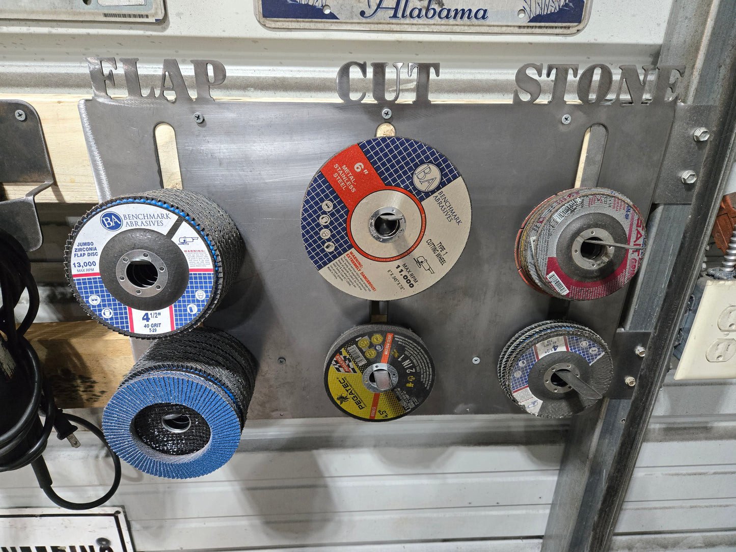 Grinder Disc Rack