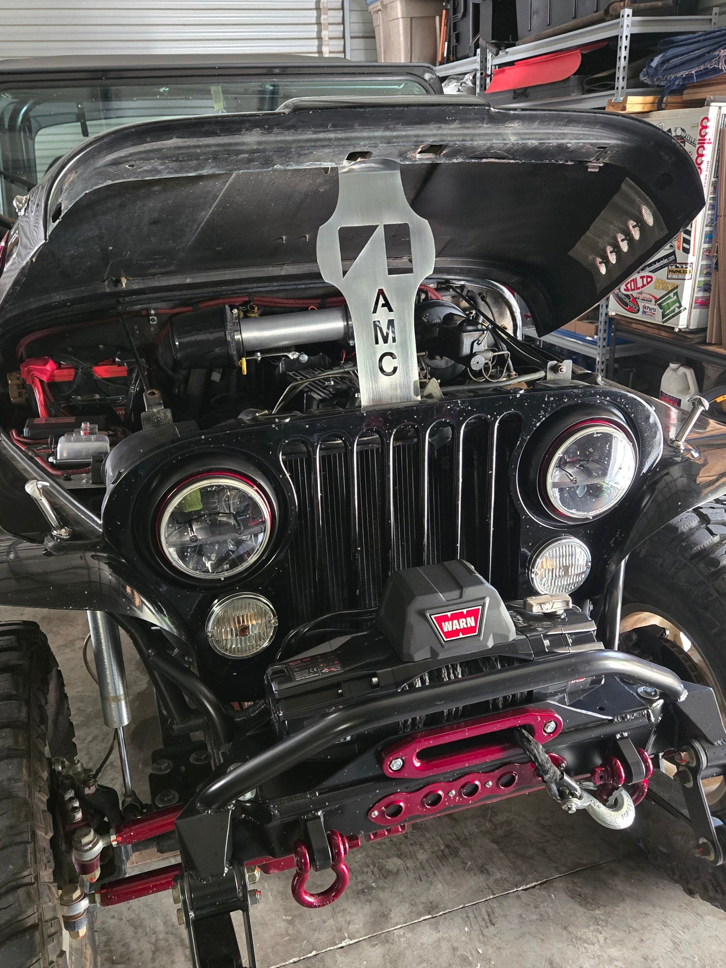 AMC Jeep Car Show Hood Prop