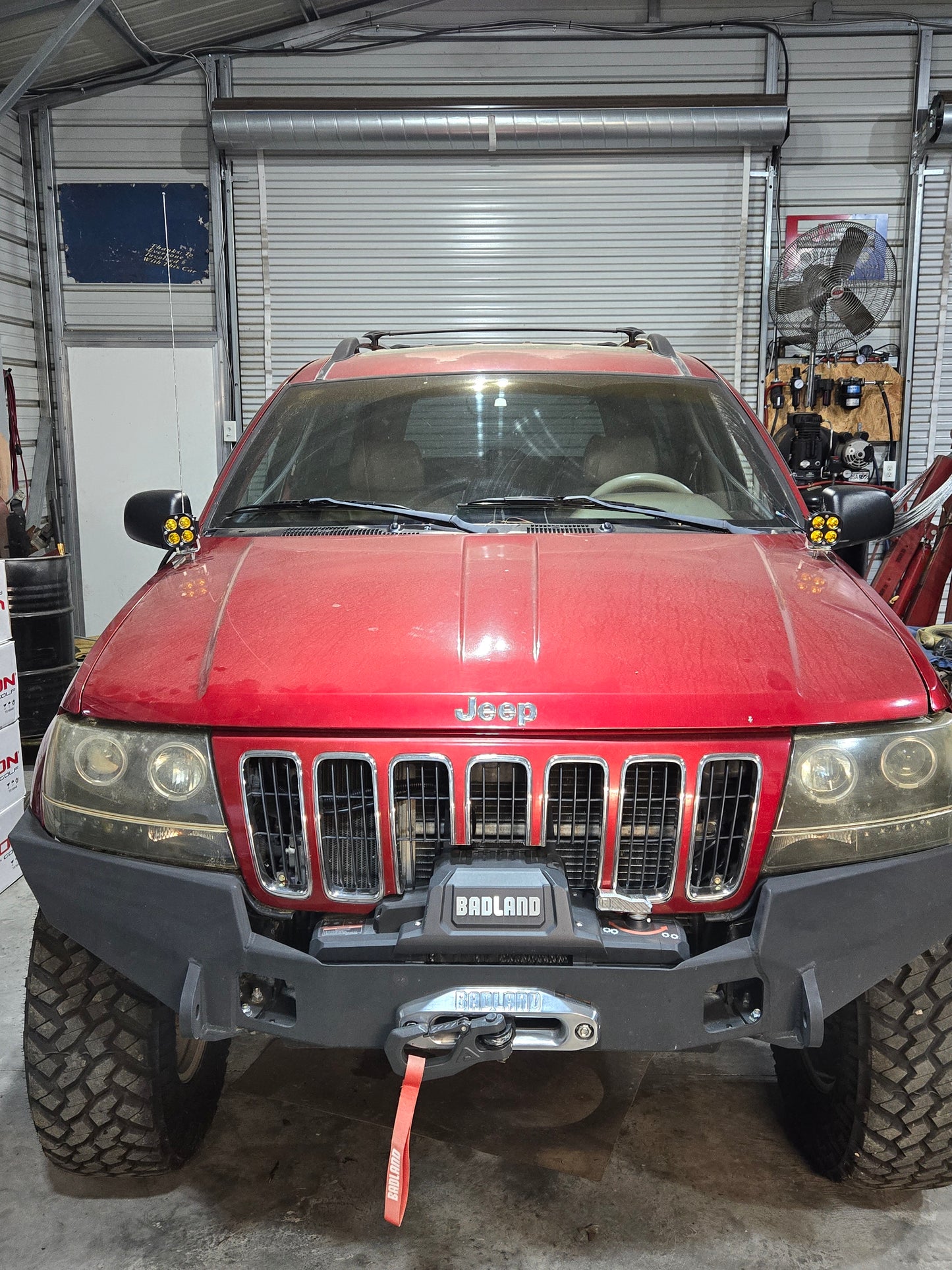 Jeep 99-04 WJ Grand Cherokee Pod Light Mounts