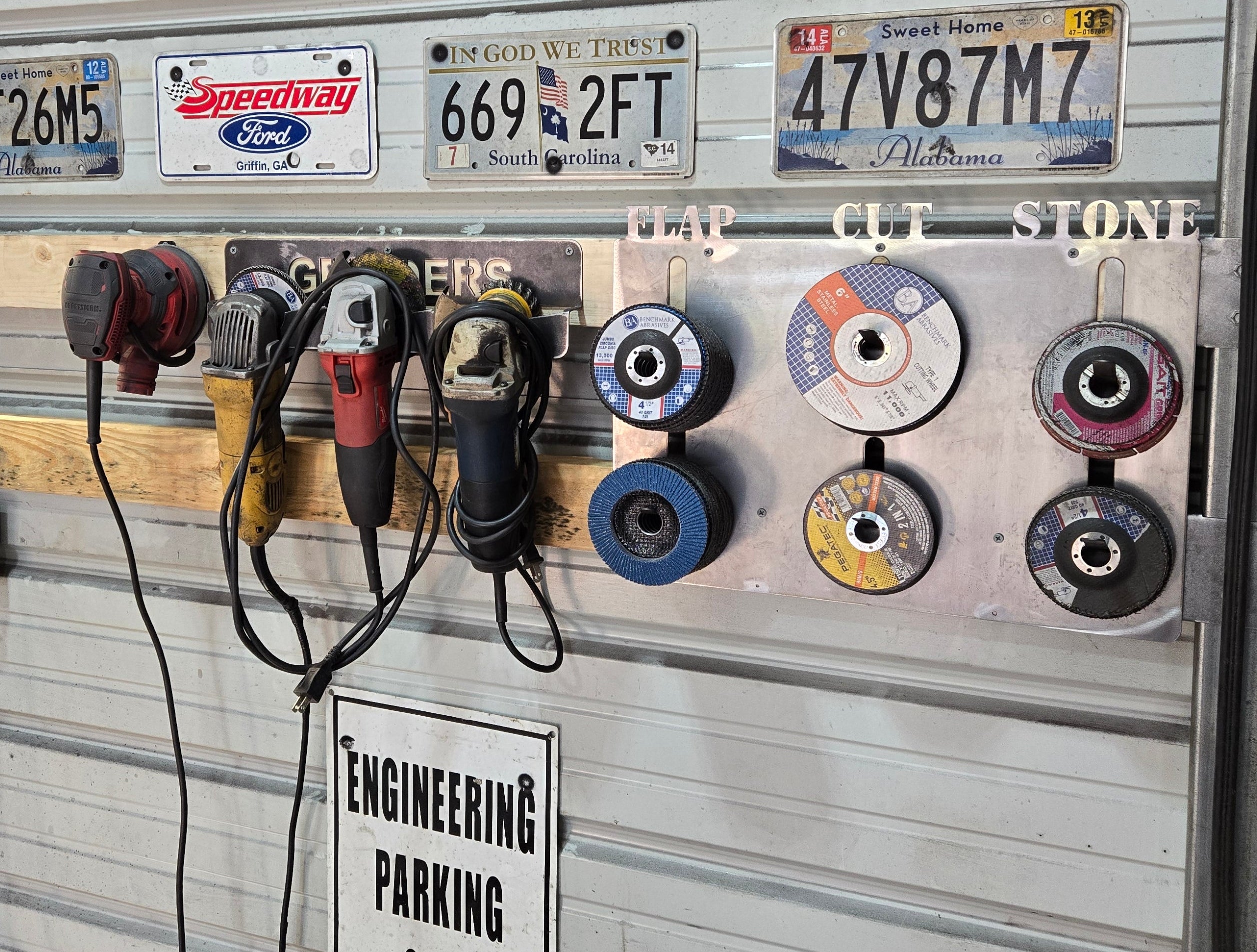 Grinder Disc Rack – BroachWorx Fabrication