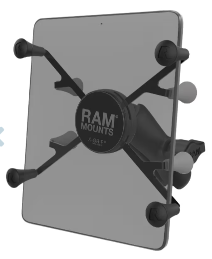 RAM X-Grip Universal Holder for 7"-8" Tablets with Double Socket Medium Arm