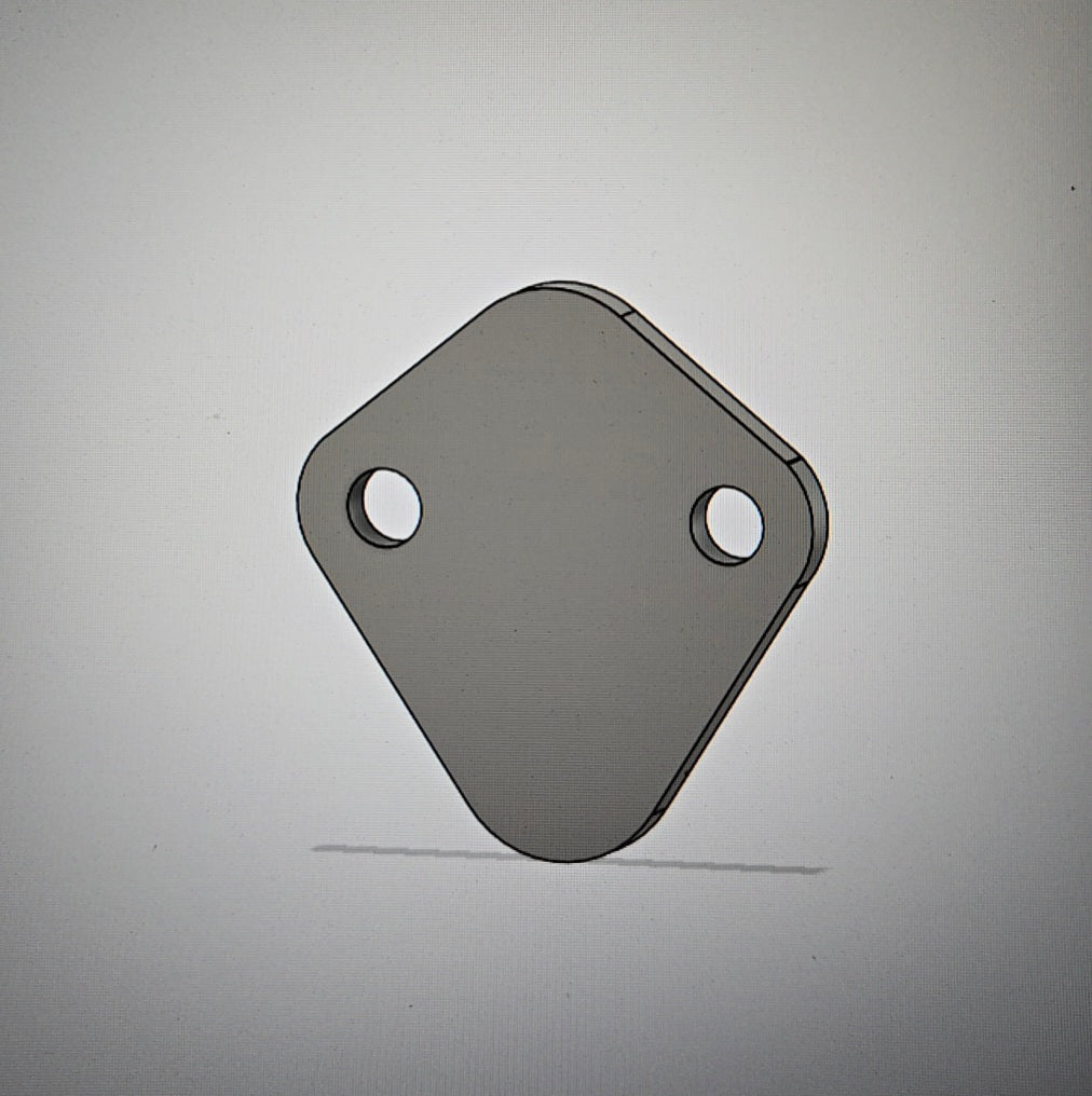 AMC 258 Fuel Block Off Plate