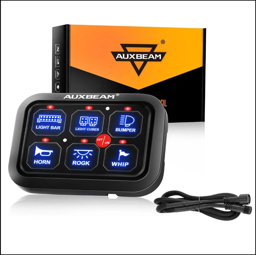 AUXBEAM 6 Gang Switch Panel
