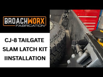 Jeep CJ Tailgate Slam Latch Kit
