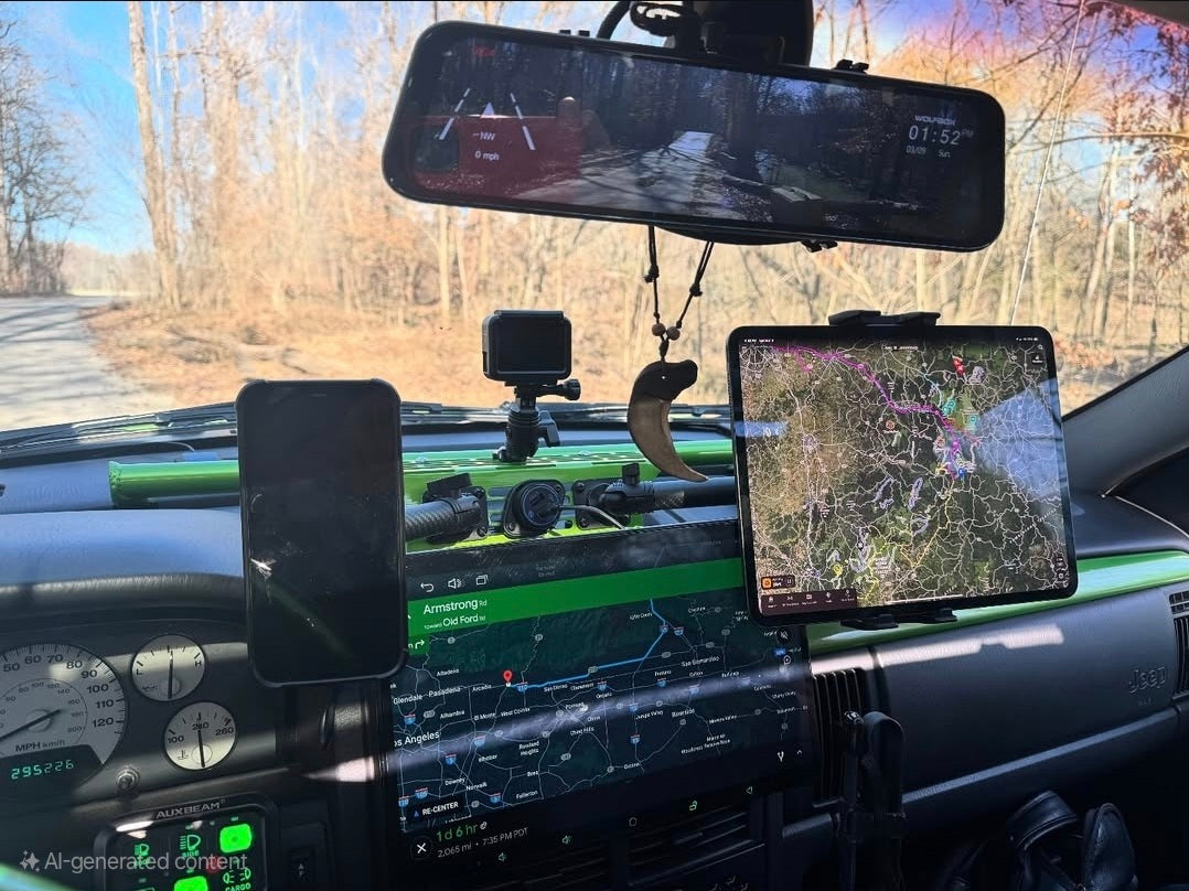 Jeep WJ 99-04 Tech Rack!!